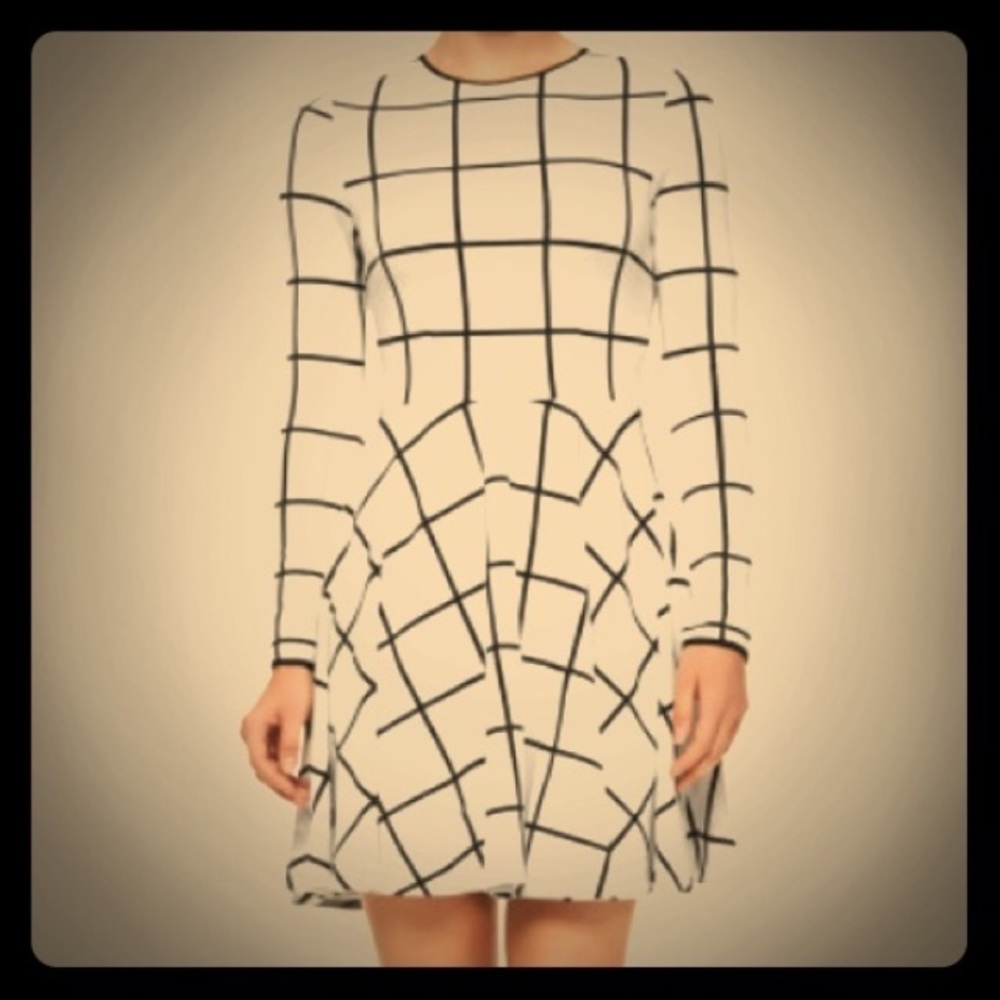 Ali Ro window panel dress